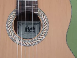 Edle 3/4 Konzert-Gitarre Carl Hellweg Handarbeit spanische Bauart wie CS 32C Top - Bild 1 von 14