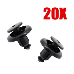 20x Clip di Fissaggio Foro Copricerchio Anteriore 8mm Clip di Trim per Mazda - Foto 1 di 2