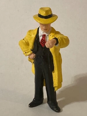 Figura PVC Dick Tracy 4 pulgadas, Applausos vintage años 90 Foto 1 de 4