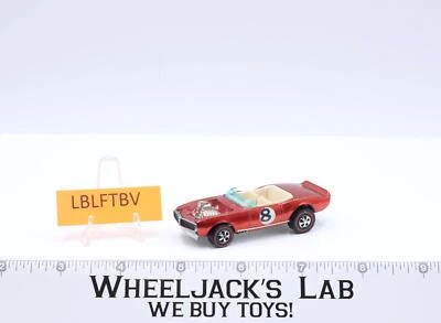 Light My Firebird Spectraflame Red 1969 Redline Hot Wheels Mattel Redline RL - Image 1 of 4