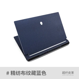 Super fiber Leather Skin Sticker Cover for 2020 Alienware Area 51M R2 17" Laptop - Picture 1 of 17