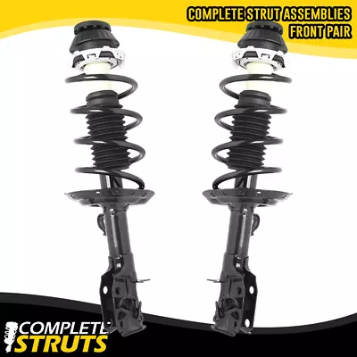 For 2009-2014 Honda Fit Front Complete Strut & Coil Spring Assemblies Pair Foto 1 de 4