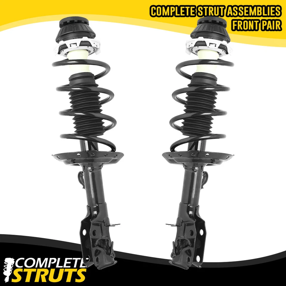 For 2009-2014 Honda Fit Front Complete Strut & Coil Spring Assemblies Pair - Image 1 of 4