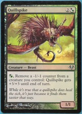 Quillspike FOIL Eventide NM Black Green Uncommon MTG CARD (ID# 222484) ABUGames