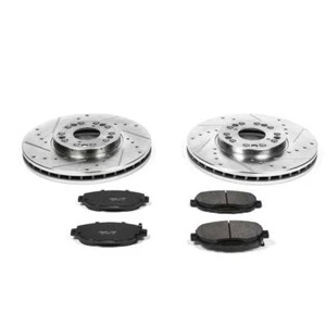 PowerStop Disc Brake Kit - Front - Fits Lexus SC300 1999-2000, Lexus SC400 1992- - Picture 1 of 18