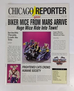 1995 Galoob Biker Mice From Mars Promotional Promo Toy Figure Catalog Prototypes - Picture 1 of 4