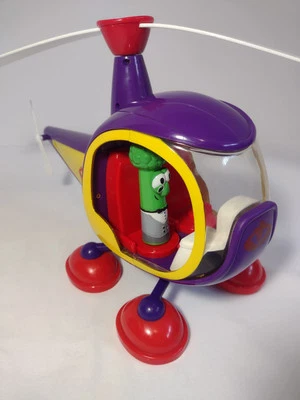 Helicóptero LARRYCOPTER Veggie Tales VeggieTails con espárragos Archibald Alfred Foto 1 de 4