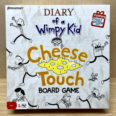 Diary of a Wimpy Kid Cheese Touch Board Game 2010 – Complete & Family Fun - Image 1 of 4