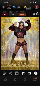 DIGITAL Topps WWE Slam Gold Label 25 Lyra Valkyria Reigning Gold - Bild 1 von 2