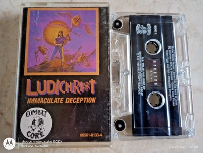 LUDICHRIST IMMACULATE DECEPTION CASSETTE TAPE Foto 1 de 2