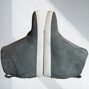 sorel out n about  slip-on womens wedge waterproof suede chrome grey size 7.5 - Picture 1 of 8