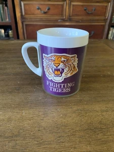 Tazza isolata viola Thermo-Serv Fighting Tigers LSU Louisiana State University - Foto 1 di 8