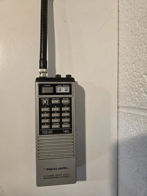 Realistic Pro-38 10 Channel Programmable Scanner Used Untested Condition - Image 1 of 3