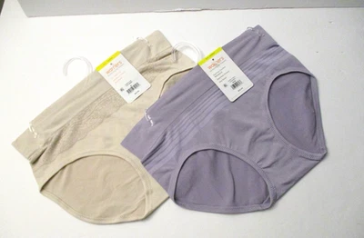 Warners Hipster Bragas Elásticas Sin Costuras 2 Pares Talla 6/M Foto 1 de 3