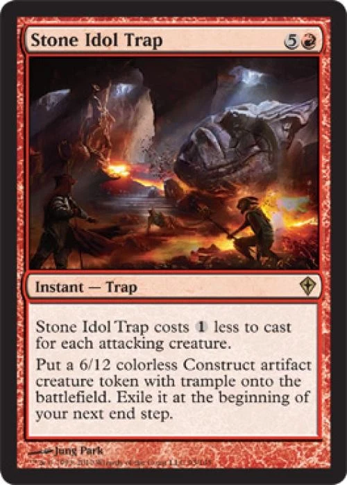 Stone Idol Trap - Medium Play MTG Worldwake - Image 1 of 1