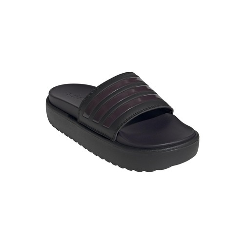 Adidas Sandalo Donna Adilette Platform Slide Nero Aurora Met. Aurora Nero 8