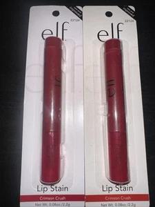 2x ELF Lip Stain Crimson Crush elf Sealed New In Package - Picture 1 of 4