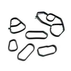 Oil Cooler Housing Gasket Oring Set 6pcs for Ford and For Volvo 1104 36 3071152 - Picture 1 of 6