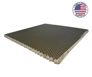 12" x 12" Airflow Straightener Screen Honeycomb Cell Air Flow 3/16" 5mm .187 - Picture 1 of 3