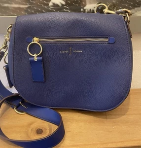 Jasper Conrad Saddle Bag Blue - Picture 1 of 8