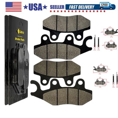 Replacement Brake Pads for Kawasaki KLR650 2008-2016 -  Ceramic Quality — 第 1/4 张图片