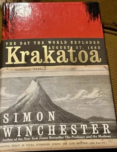 2003 KRAKATOA By Simon Winchester HC/DJ 1st Ed First Printing Volcano @23 - Foto 1 di 3