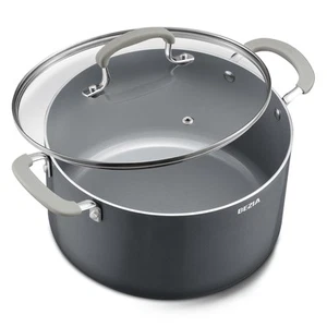 8 Quart Pot with Lid, Ceramic Nonstick Stock Pot with Lid, Induction Ready, L... - Picture 1 of 8