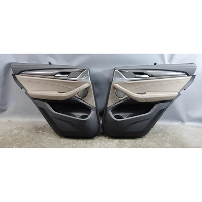Par de molduras de panel de puerta interior trasera gris Adelaide BMW F97 X3M 2020-2024 FABRICANTE DE EQUIPOS ORIGINALES Foto 1 de 4