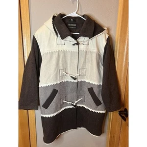 Vintage Fitz-Wright Heavy Wool Coat Women’s 7/8 New York London Paris Milan - Picture 1 of 18