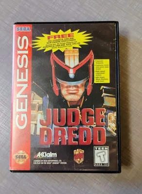 Judge Dredd Sega Genesis, 1995 CIB w Manual - Image 1 of 4