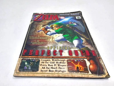The Legend of Zelda Ocarina of Time Perfect Guide Versus Collectors Edition N64 - Image 1 of 4