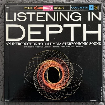 VTG Listening In Depth Introduction to Columbia Stereophonic Sound Vinyl Record - Image 1 of 4