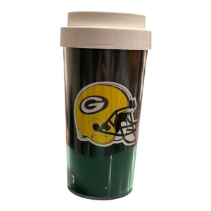 Vintage Green Bay Packers ThermoServ Travel Mug - Team NFL 16 oz Made in USA - Bild 1 von 8