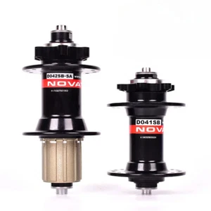 28H 32H 36H Disc Brake 6 Bolt Mountain Bicycle Hub Front 2 Rear 4 Bearing Hub HG - Picture 1 of 31