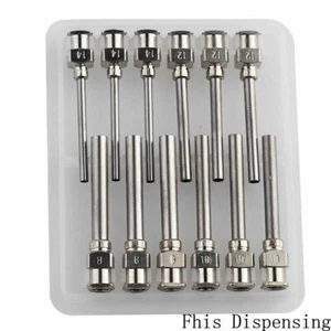 Dispensing Needle 1" All Metal 8G,10G,12G,14G All Sizes Pack of 12 - Picture 1 of 9