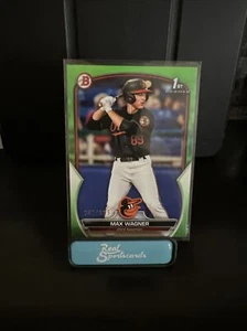2023 Bowman - MAX WAGNER - Bowman primer verde / 399 oropéndolas 🙂 - Imagen 1 de 2