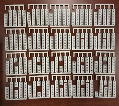 Dinnector directo de automatización DN-L150, etiquetas de marcado impresas (101-150) (1.400 etiquetas)  Foto 1 de 4