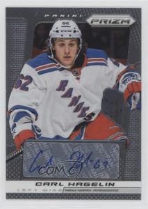 2013-14 Panini Prizm Auto Carl Hagelin #A-CH Auto