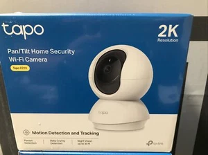Tapo Wifi Camera, Indoor Camera for Security,2K 3MP Pet Camera,Wireless 360° New - Picture 1 of 5