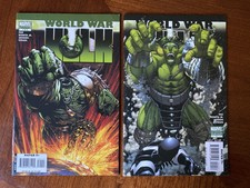 World War Hulk 1 Marvel Comic 2007 1st & 2nd Print Variant Thor Ragnarok 5 VF/NM