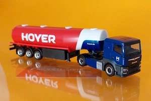 Herpa 318136 MAN TGS TN autoarticolato serbatoio benzina "Hoyer" 1:87 NUOVO modellino auto - Foto 1 di 2