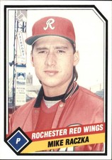 1989 Rochester Red Wings CMC #5 Mike Raczka