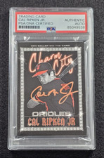 CAL RIPKEN JR. Signed Topps Project 2020 LE Card-BALTIMORE ORIOLES-JSA PSA