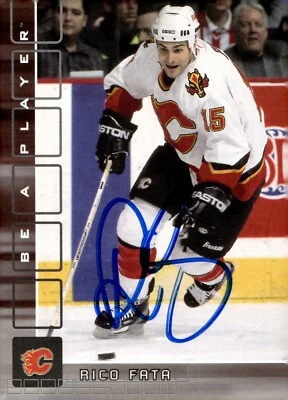Rico Fata - Signed 2001-02 In The Game Be A Player Memorabilia Card #220 - Image 1 of 2