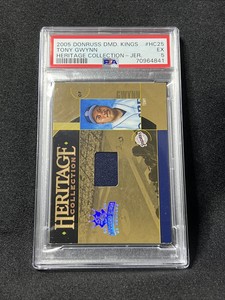 TONY GWYNN 2005 Donruss Diamond Kings Heritage Collection Jersey /100 PSA POP 1