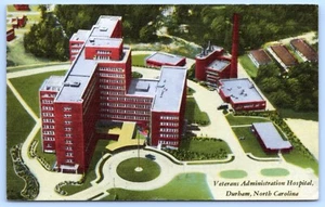 Postal c1954 Veteran's Hospital Durham North Carolina #C15 - Imagen 1 de 2