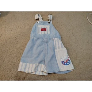 Vintage Oshkosh B'gosh Coast Line Overalls Paper Tag Made in USA Boys Sz 2T - Picture 1 of 10