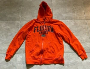 University of Florida Gators Orange Zip Up Hoodie Jacket Sweatshirt Mens S Small - Picture 1 of 4