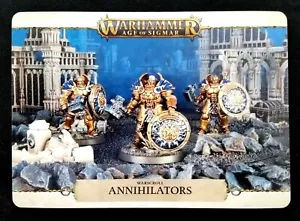 Warhammer AoS Stormcast Eternals Annihilators (3) NO BOX - Picture 1 of 2