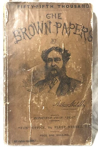 Arthur Sketchley - Mrs Brown - The Brown Papers - Yellowback - 1866, Fun Office - Imagen 1 de 7